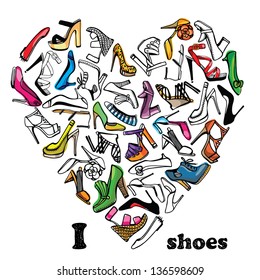 shoes illustration