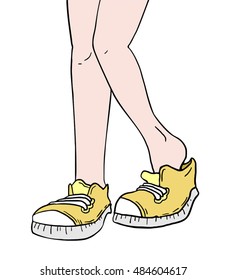 Shoes illustration