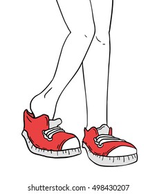 Shoes illustration
