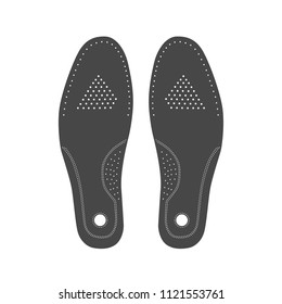 shoes insole. vector