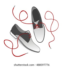shoes with laces
