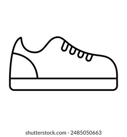 Shoes line icon. vector illustration.