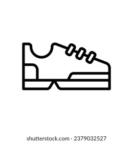 shoes line icon. vector icon for your website, mobile, presentation, and logo design.