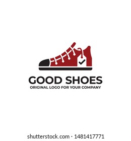 Shoes Logo Design Template Can Be Stock Vector (Royalty Free ...