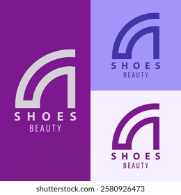 shoes, logo, silhouette, abstract, business, modern, fitness, competition, line, style, creative, health, training, shoelace, color, art, sole, healthy, fashion, illustration, footwear, shoe, foot, 