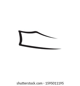 shoes logo stock illustration design