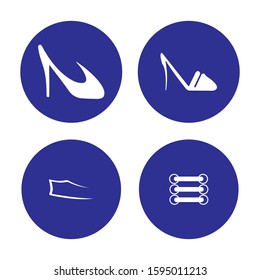 shoes logo stock illustration design