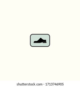Shoes logo template design in Vector illustration 