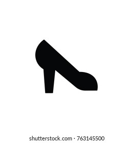 shoes male and women simple icons vector desogn logo illustration