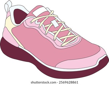 Shoes outline drawing vector symbol icon. Set of vector shoes for training. Shoe sneakers vector illustration collection set. Shoes in flat style