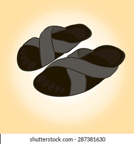 Shoes for the pool and beach holiday