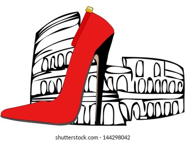 The shoes of Rome