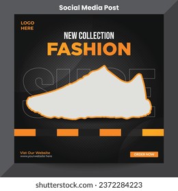 Shoes Sale Social Media Post Instagram Post Banner Template Design