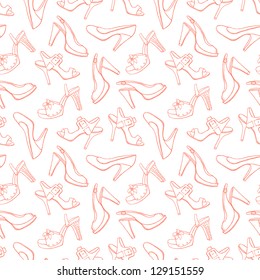 shoes seamless background