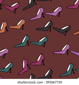 shoes seamless background
