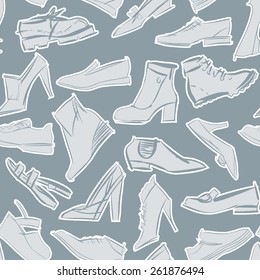 Shoes Seamless Pattern