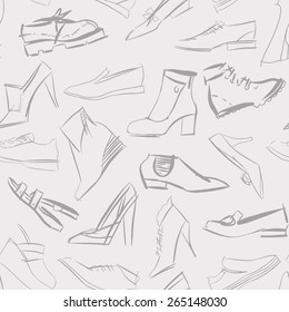 Shoes Seamless Pattern