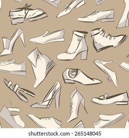 Shoes Seamless Pattern