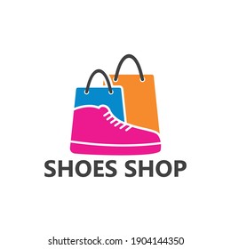 Shoes Shop Logo Template Design Stock Vector (Royalty Free) 1904144350 ...