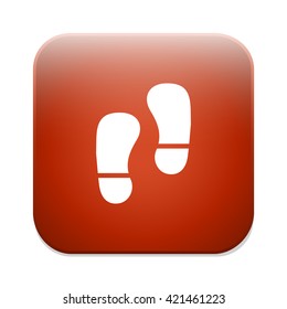 shoes sign icon. Shoe print symbol. 