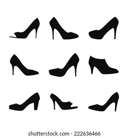 Shoes silhouettes