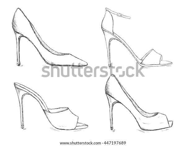 pencil heels for women