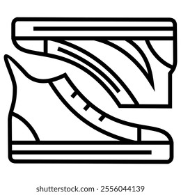 Shoes sneakers basketball pair couple vector design icon symbol illustration.