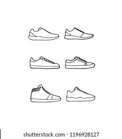 32,186 Sneakers silhouette Images, Stock Photos & Vectors | Shutterstock