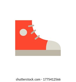 Shoes, sneakers icon. Simple color vector elements of hipster style icons for ui and ux, website or mobile application