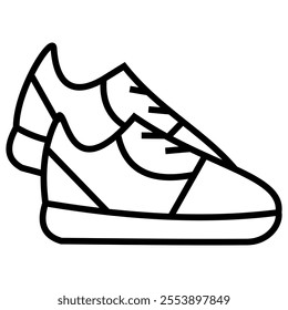 Shoes sneakers pair couple vector design icon symbol illustration.