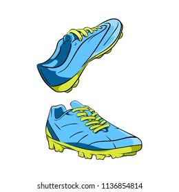 Shoes Soccer ball set