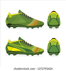 Shoes Soccer Design And Icon Vector Illustration