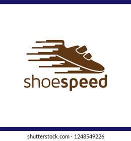 Shoes Speed Sport Logo Icon Vector Stock Vector (Royalty Free ...