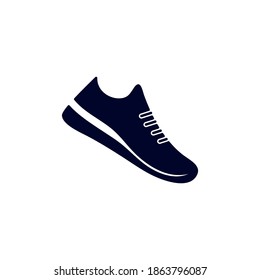 Shoes sport design vector, Fitness equipment icon concept, Creative Gym Symbol, Illustration