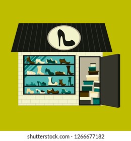 Shoes store building