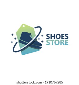 Shoes Store Logo Template Design Stock Vector (Royalty Free) 1910767285 ...