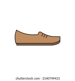 zapatos para la presentación del sitio web de iconos de símbolos