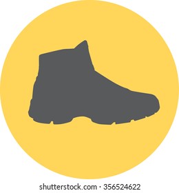 shoes symbol - vector illustration