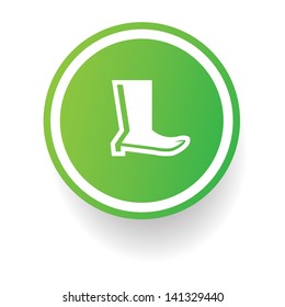Shoes symbol,vector