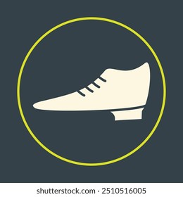 The shoes trendy icon honorable abstract vector illustration colorful artwork beautiful design.eps