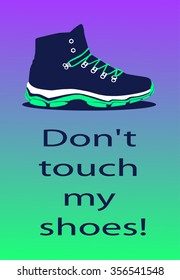 shoes. Vector