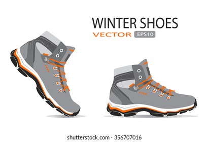 shoes. vector