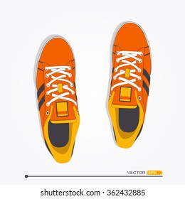 shoes. vector