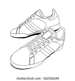 Shoes Vector Stock Vector (Royalty Free) 362506244 | Shutterstock