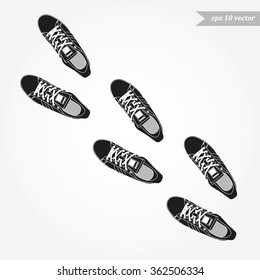 shoes vector