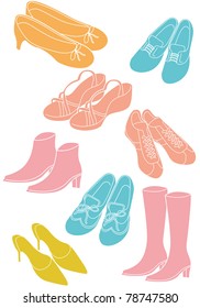 shoes vector