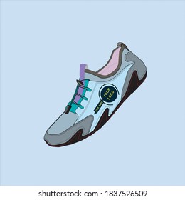 Shoes Vector Art, Editable Shoes Vector