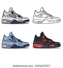 Shoes Vector Art, Icons and Logo