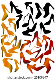 shoes vector (fashion, elegant, street style)