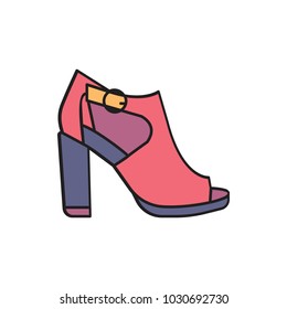 shoes vector icon